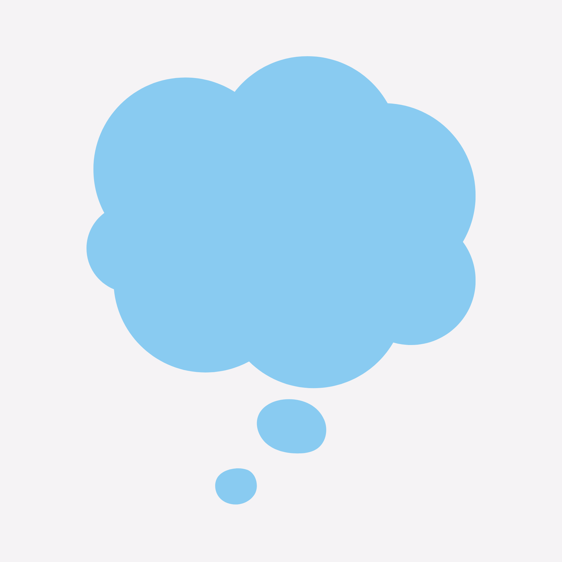nube pensamiento